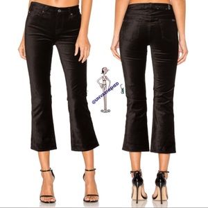 7FAM Velvet Cropped Jeans